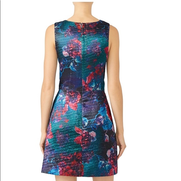 HUTCH Dark Floral Erin Dress - Picture 2 of 2